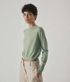 Cashmere Pullover in Pistachio