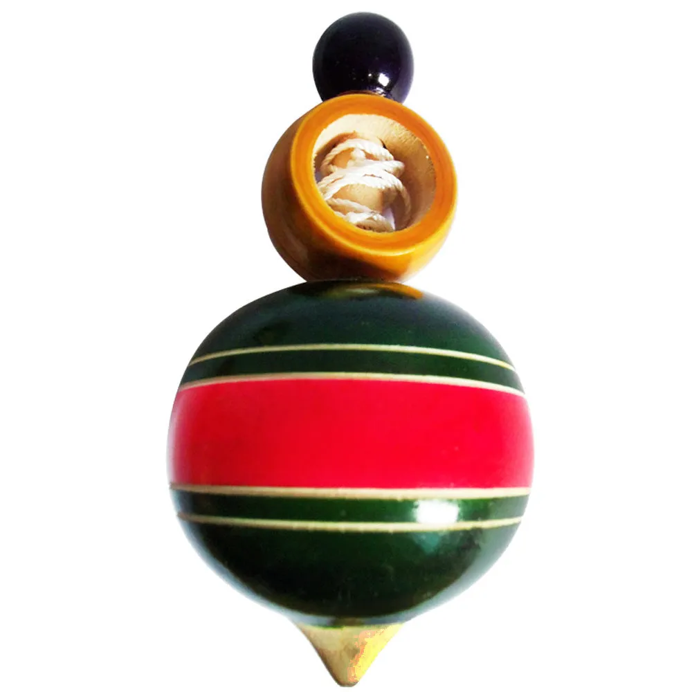 Chanapatna Wooden Hand Lattu set of four