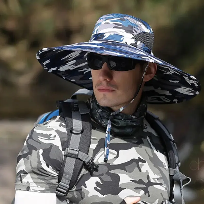 Chapeau de brousse camouflage