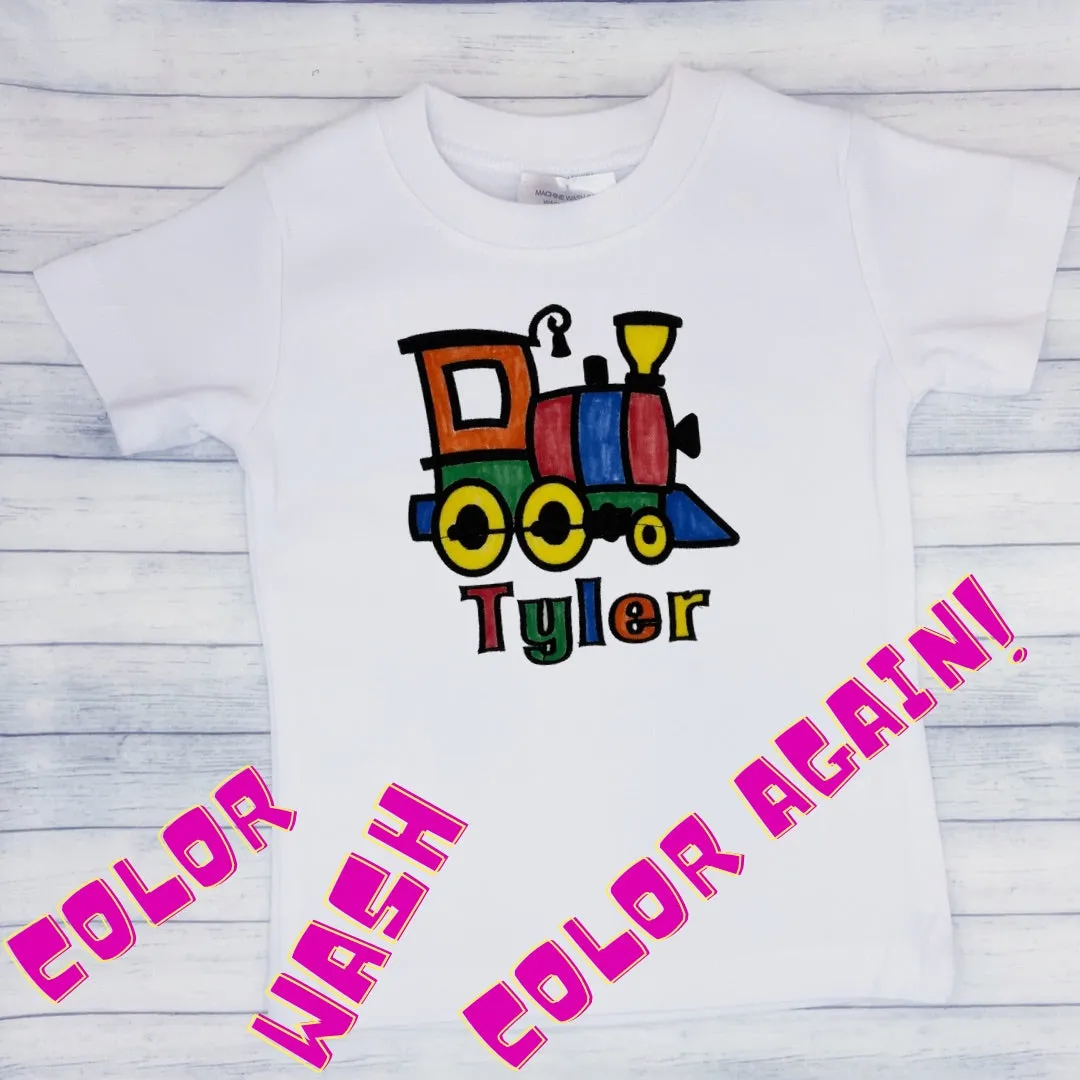 Color Me Embroidery - Bear - Washable Markers Included