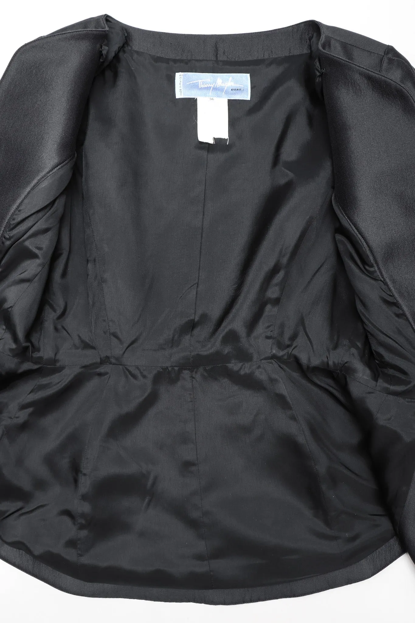 Contoured Peplum Jacket & Skirt Set