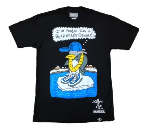 Cooler Than a Polar Bear's Toe Nails? (black) Kids T-Shirt