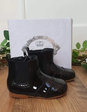 Couche Tot Black Boys ‘Reece’ Boots