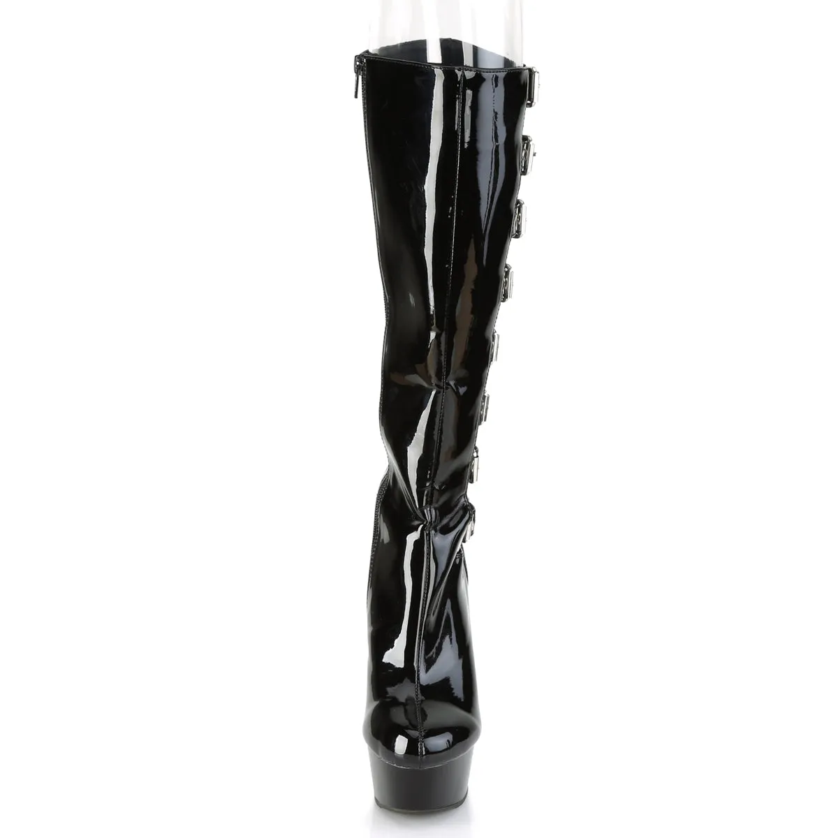 DELIGHT-2047  Black Patent/Black