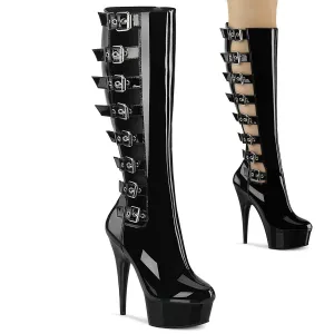 DELIGHT-2047  Black Patent/Black
