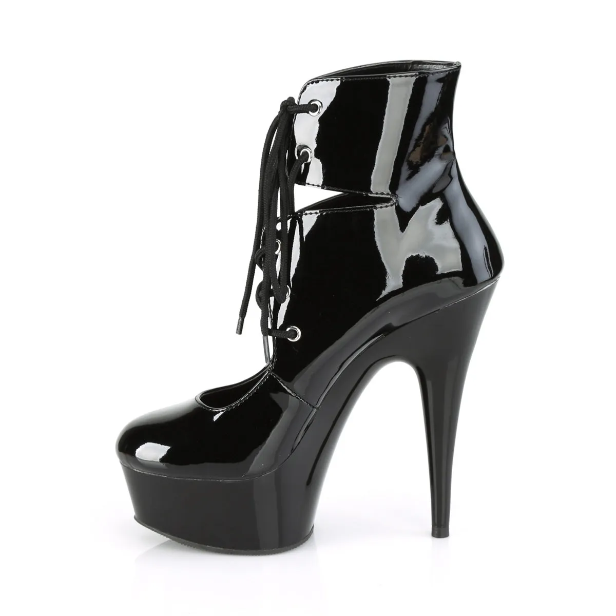 DELIGHT-600-22  Black Patent/Black