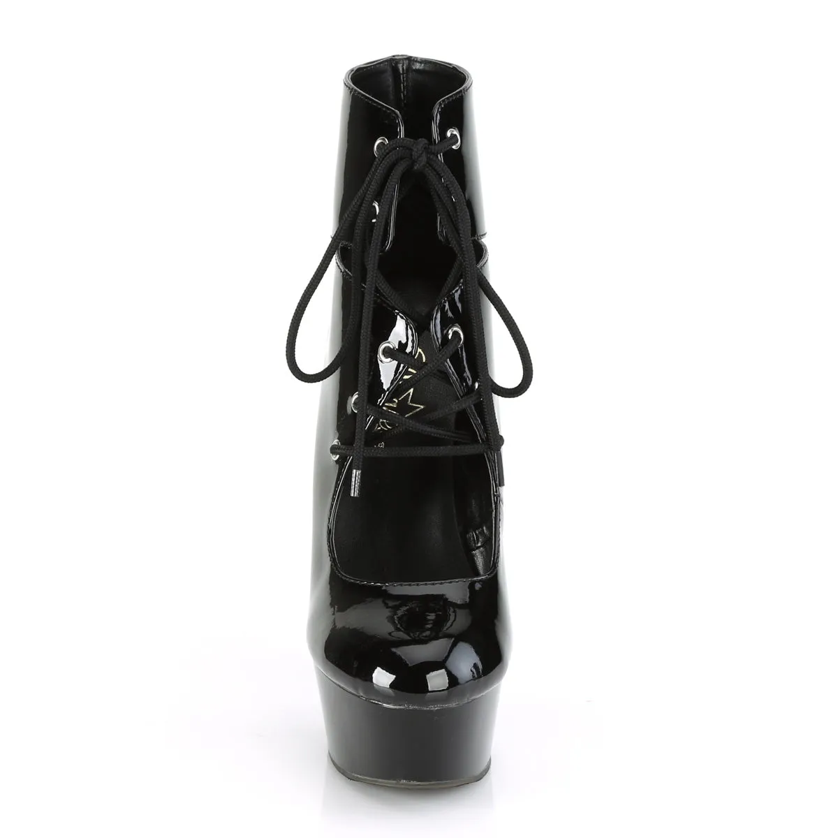 DELIGHT-600-22  Black Patent/Black