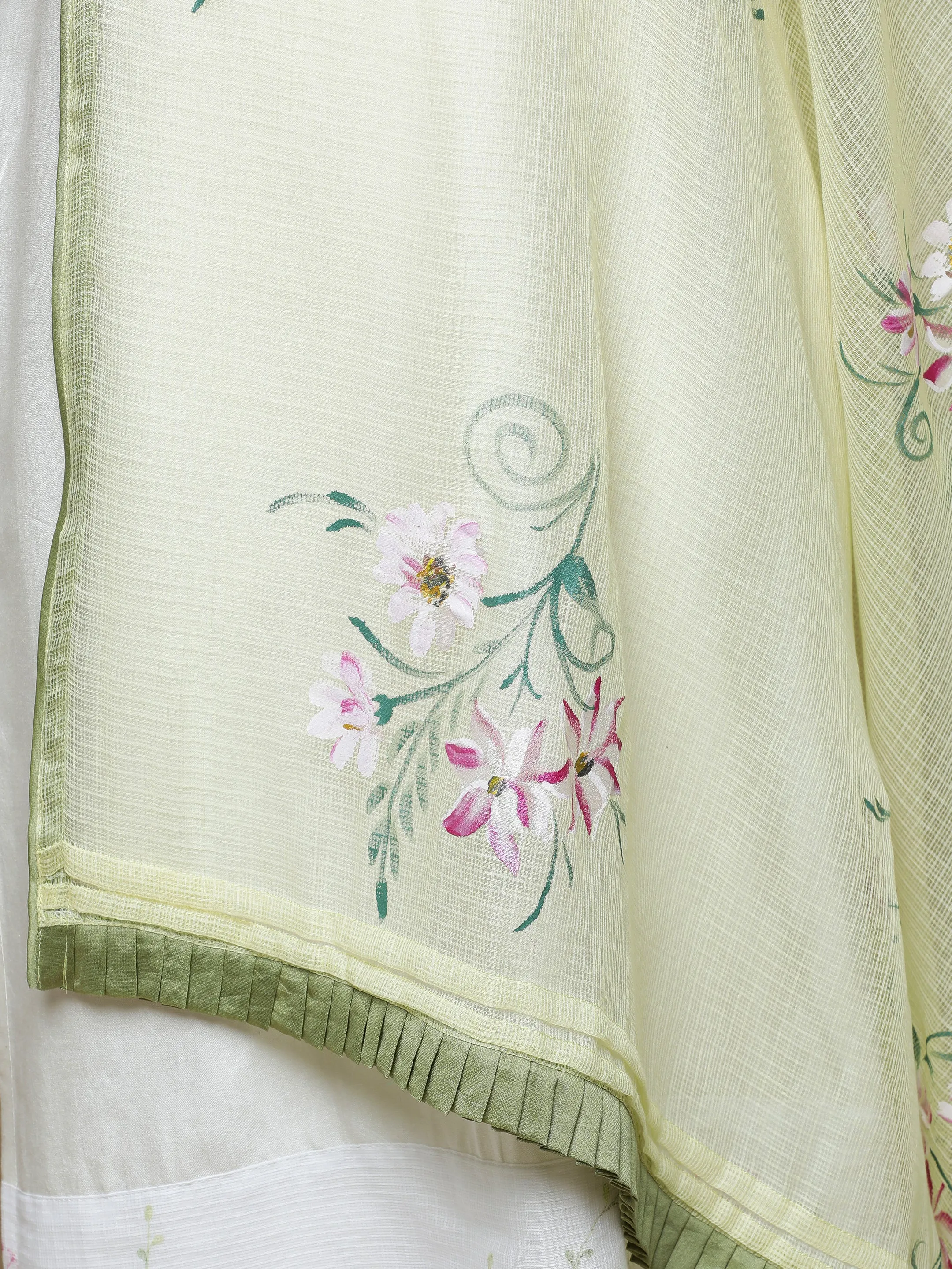Dhoop Kota Sorbet Yellow Dupatta
