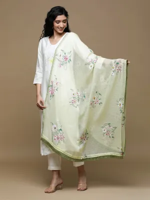 Dhoop Kota Sorbet Yellow Dupatta