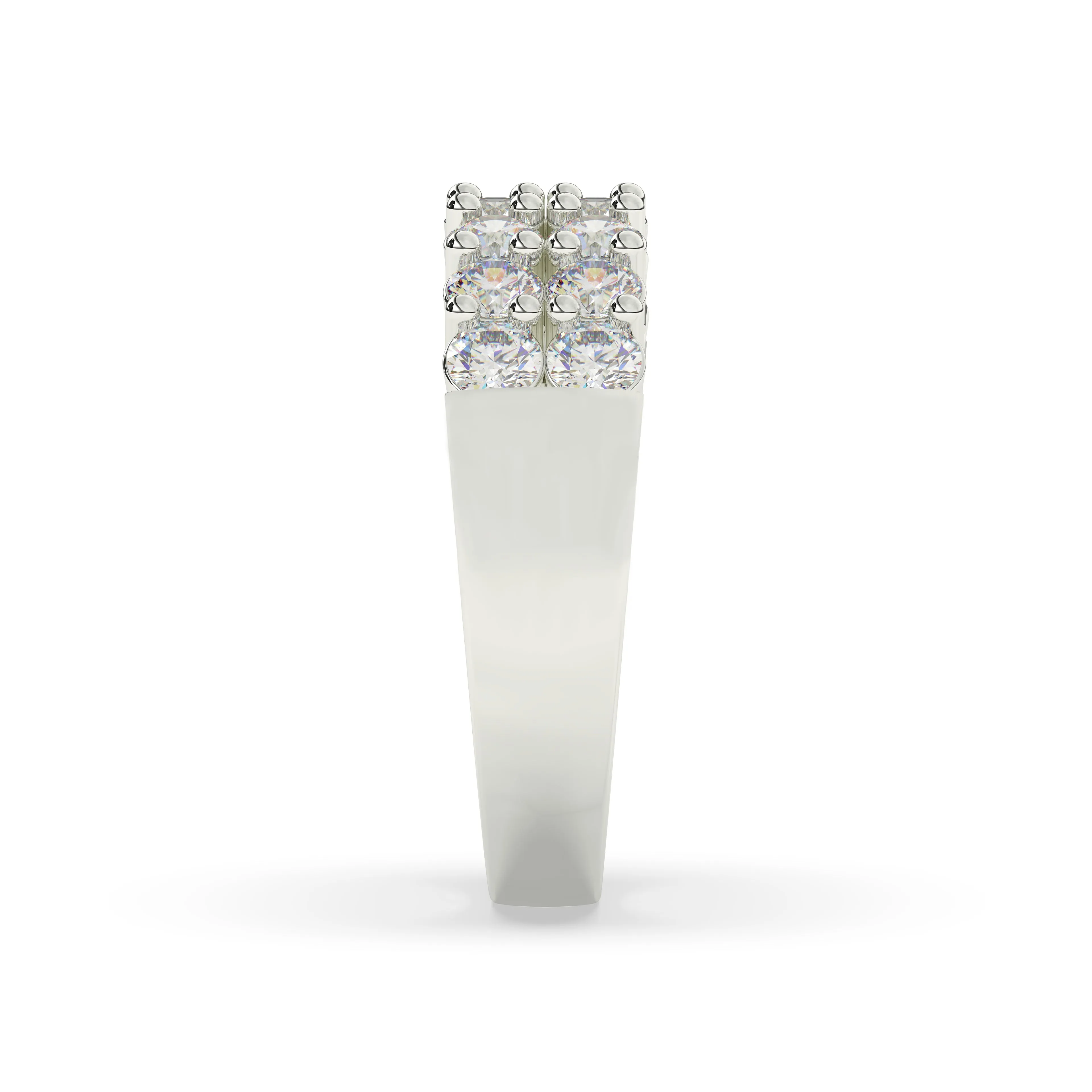 Diamond Double Row Band