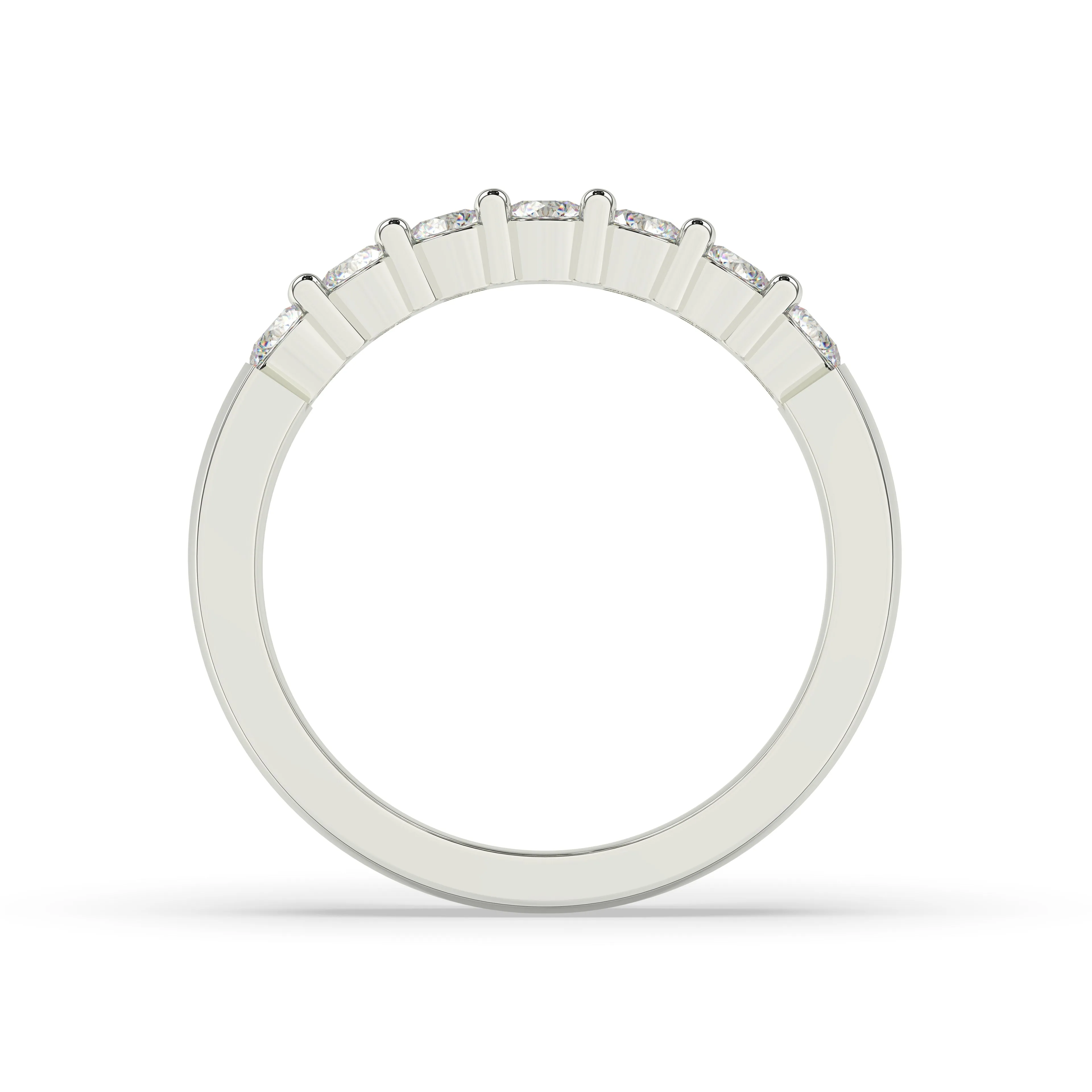 Diamond Double Row Band