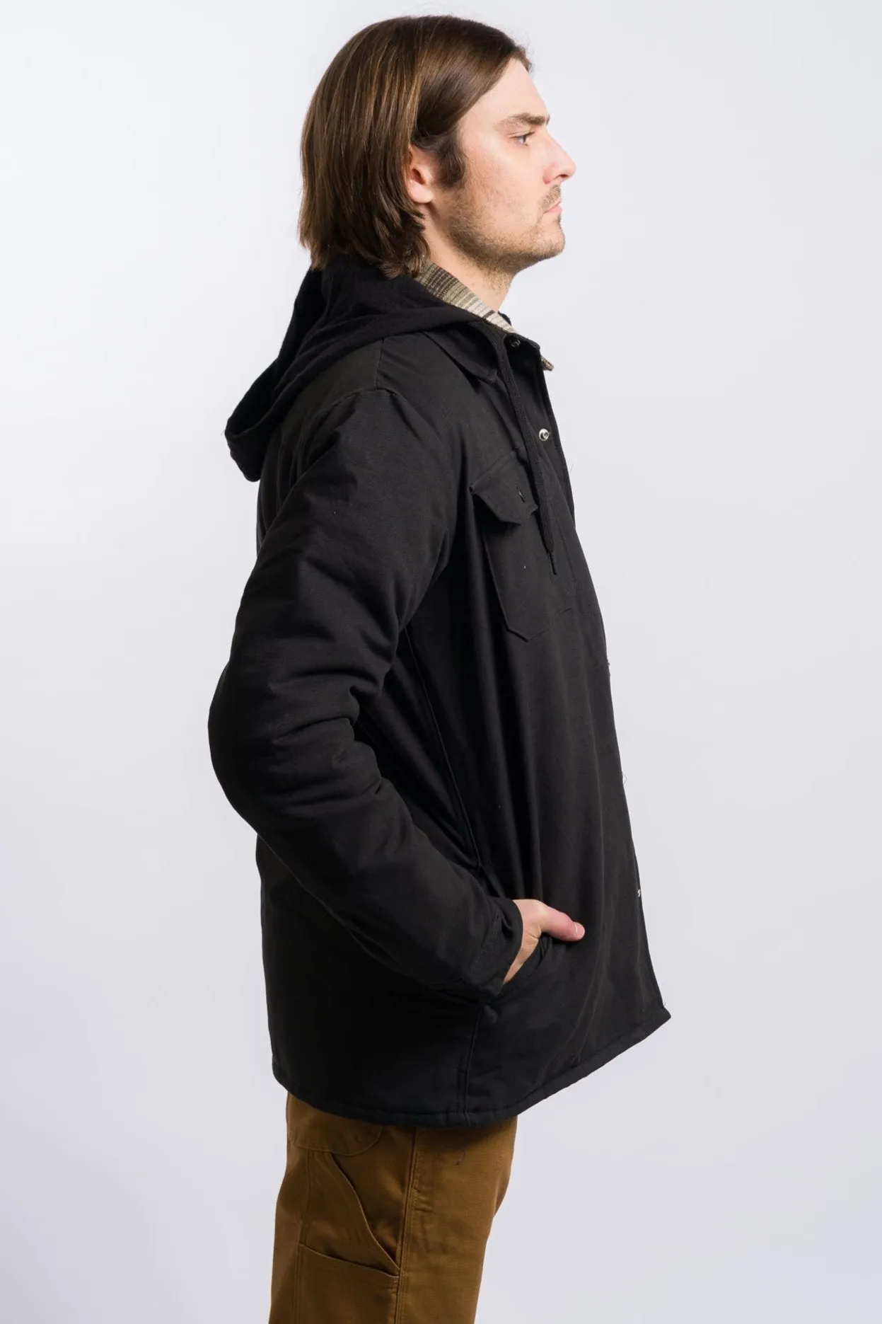 Dickies Skateboarding Duck Shirt Jacket - Black