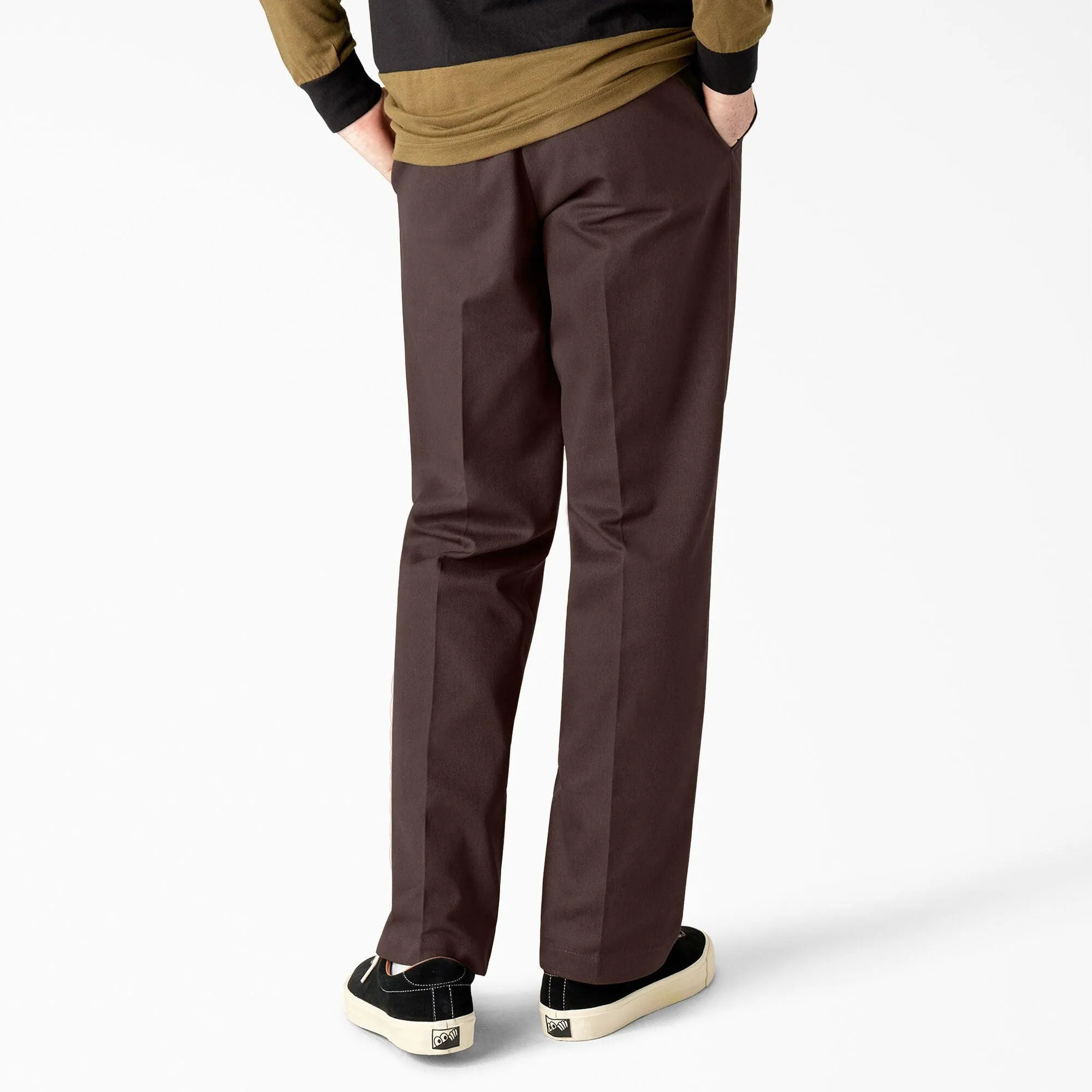 DICKIES Skateboarding Woven Twill Regular Fit Pant Chocolate Brown