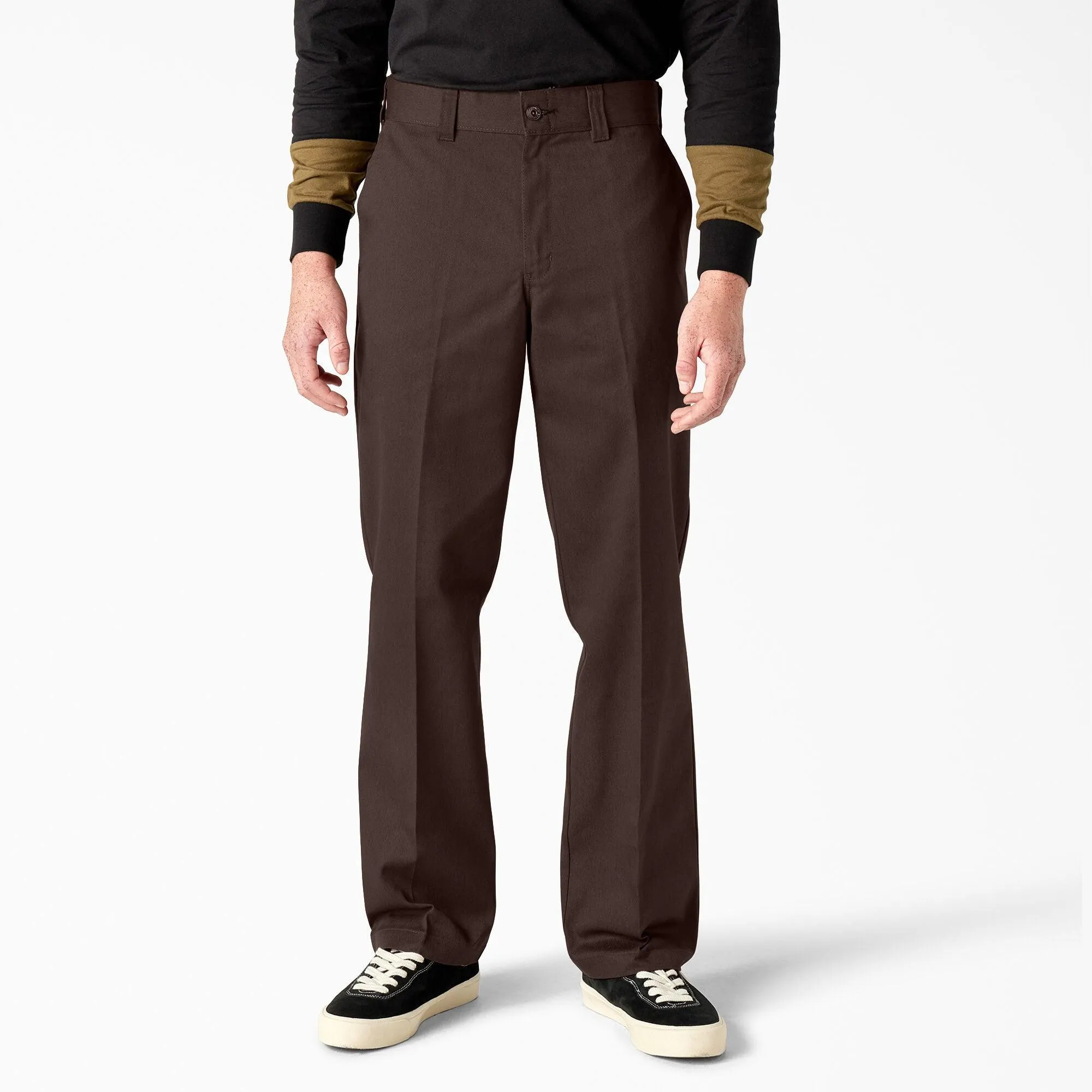DICKIES Skateboarding Woven Twill Regular Fit Pant Chocolate Brown