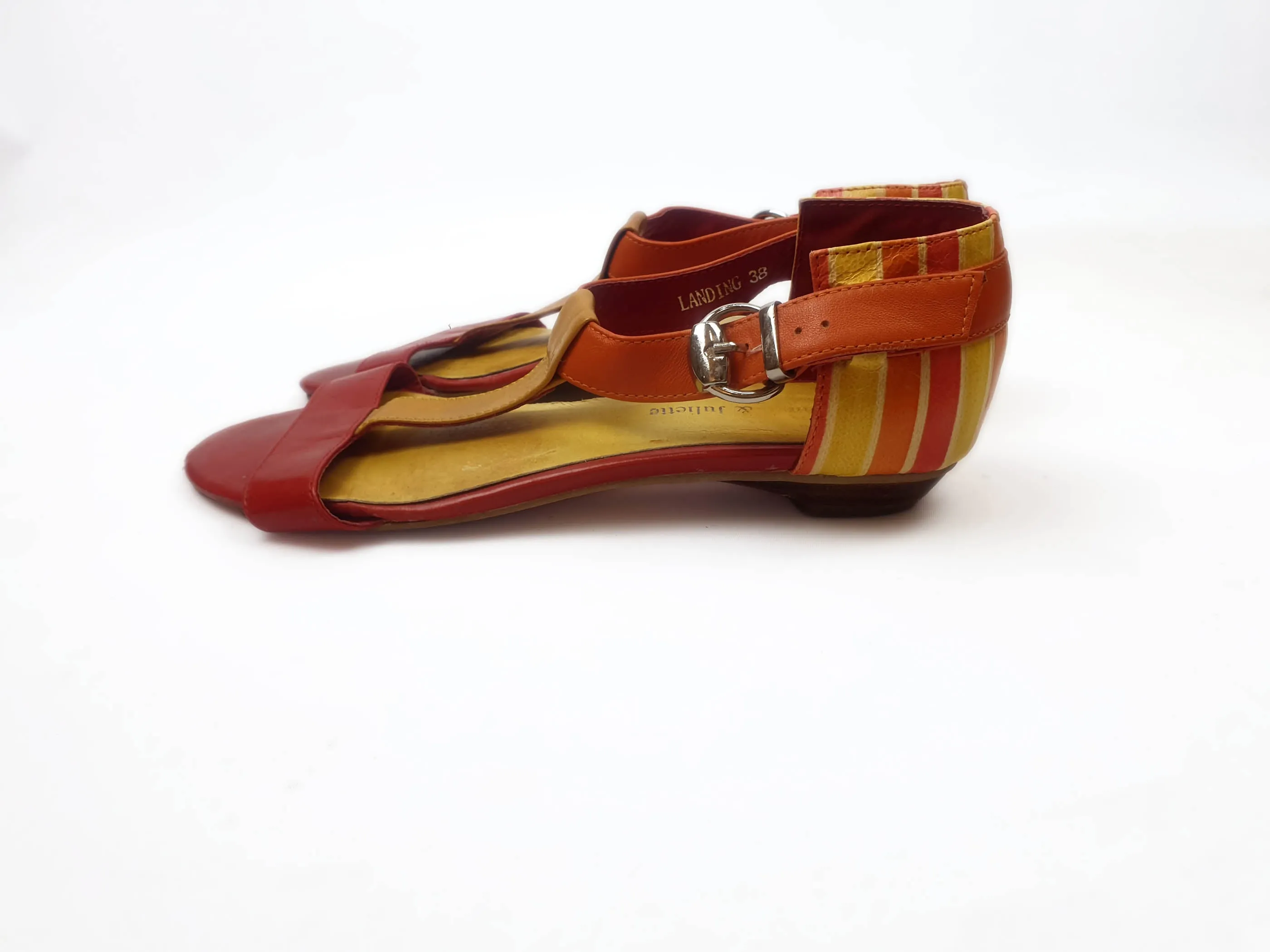 Django & Juliet red leather shoes size 38