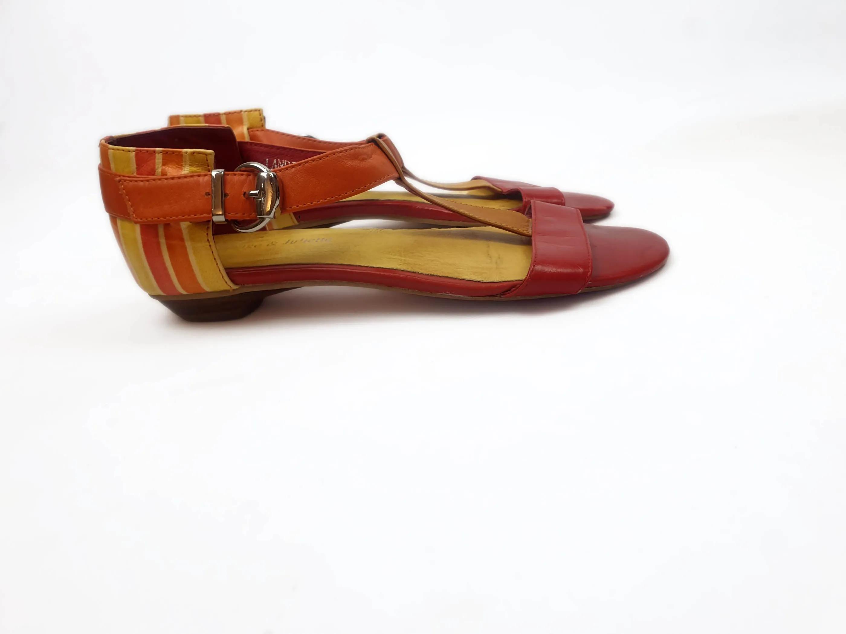 Django & Juliet red leather shoes size 38
