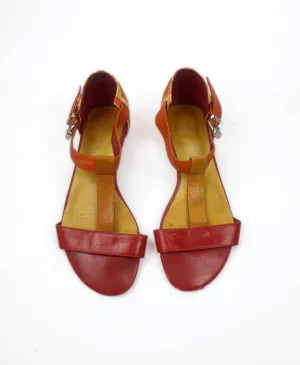 Django & Juliet red leather shoes size 38