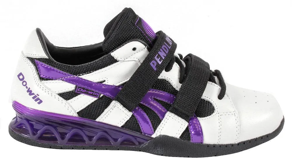 Do-Win | Pendlay Weightlifting Shoes - 3/4" - White/Purple