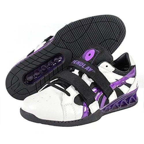 Do-Win | Pendlay Weightlifting Shoes - 3/4" - White/Purple