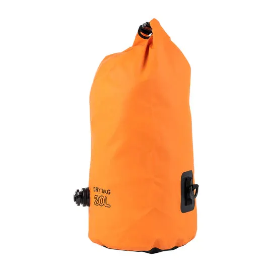 Dry Gear Waterproof Outdoor Travel Bag - 20L Day Pak || Orange