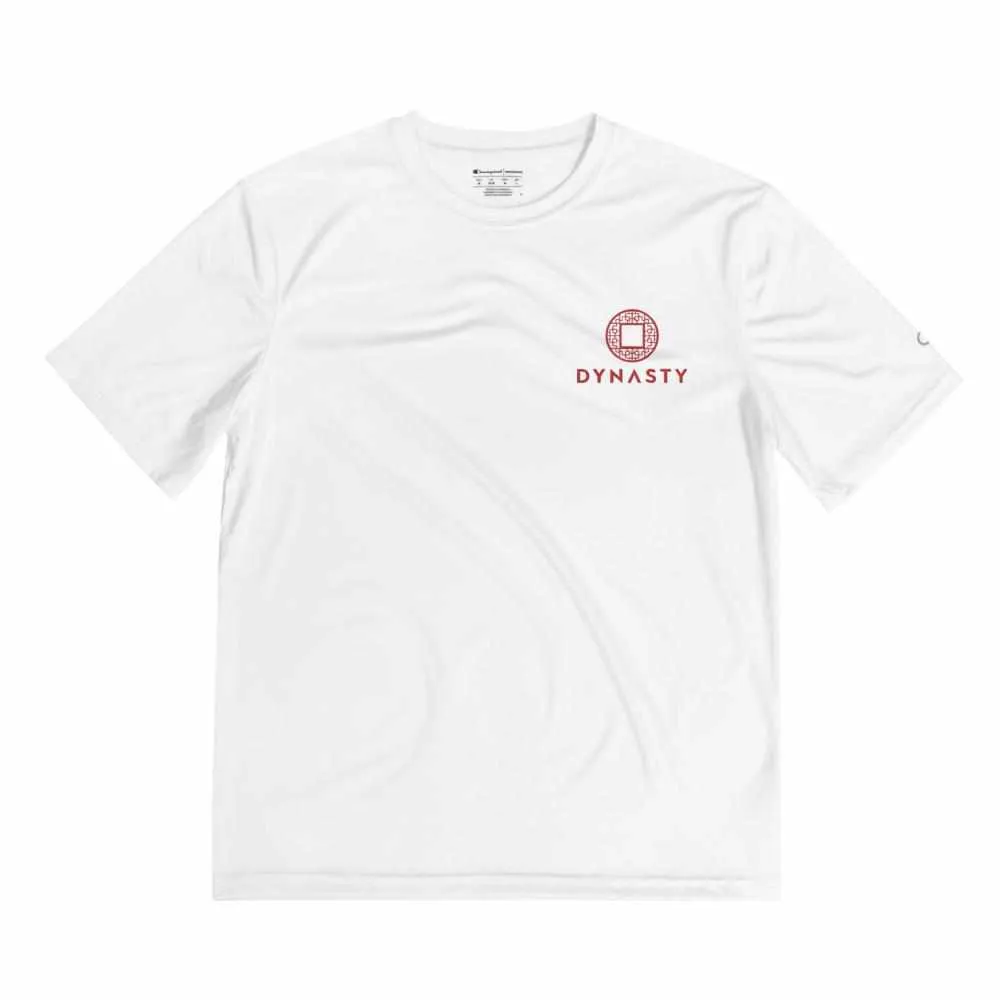 Dynasty Emblem Embroidered Champion Performance T-Shirt