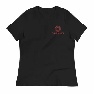Dynasty Emblem Embroidered Women's T-Shirt