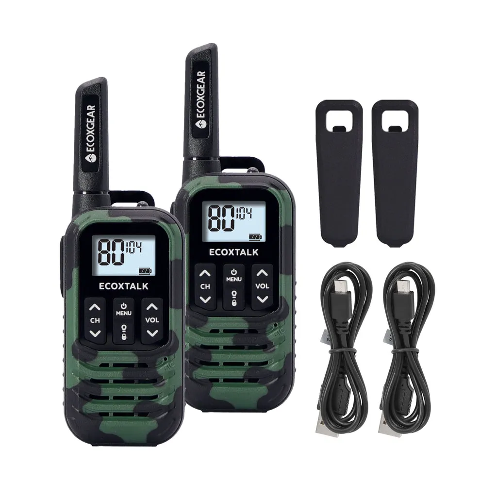 EcoXGear ECOXTALK EXG50 UHF CB Handheld Radio