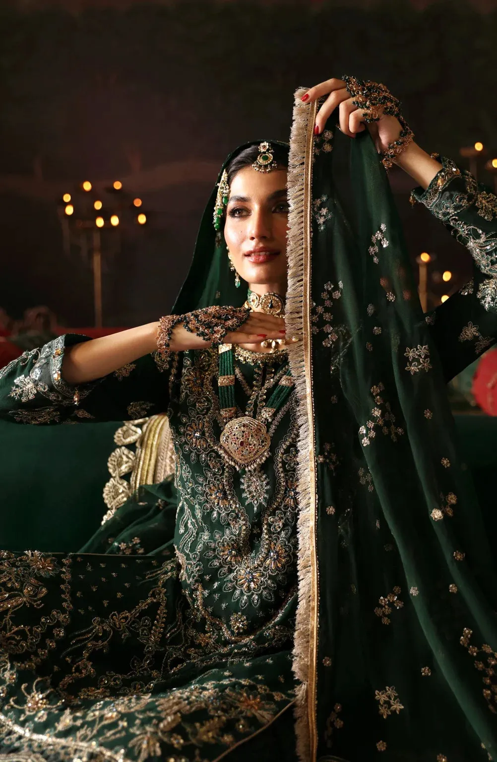 EMAAN ADEEL | Devdas Exclusive Formal Wear '24 | BAIGAM BANO