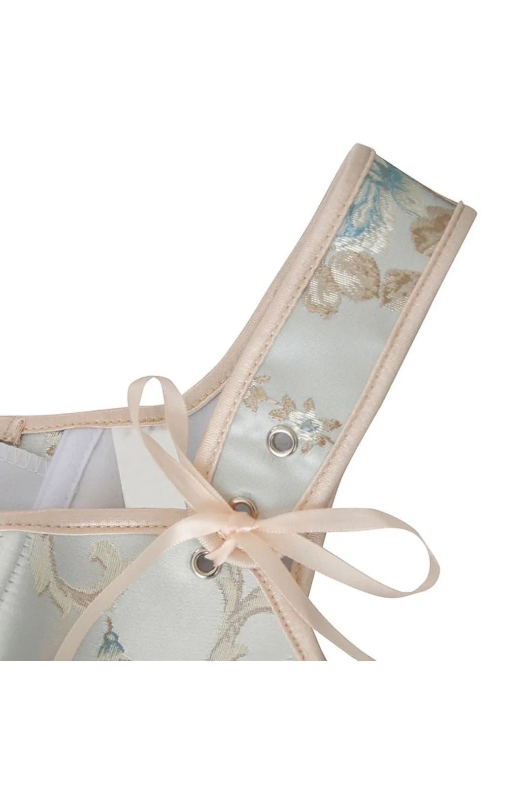 Embroidered Corset Top