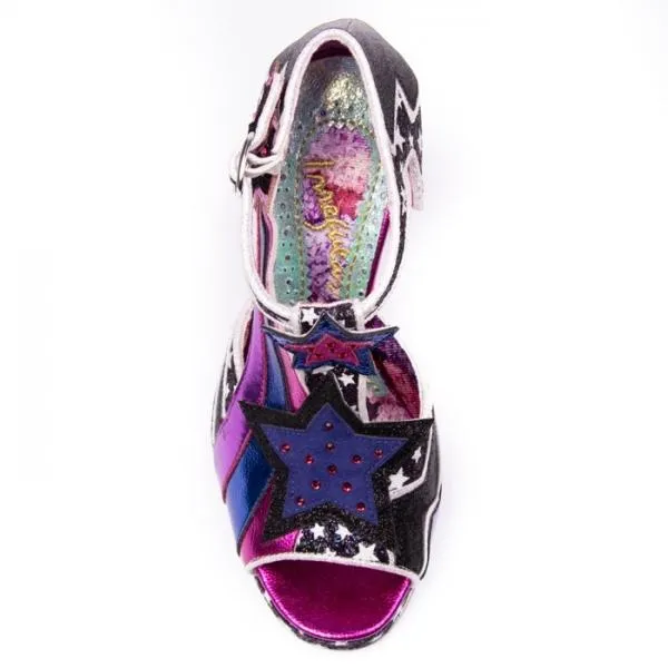 Eros Hermosa Platform High Heel - Black - Size