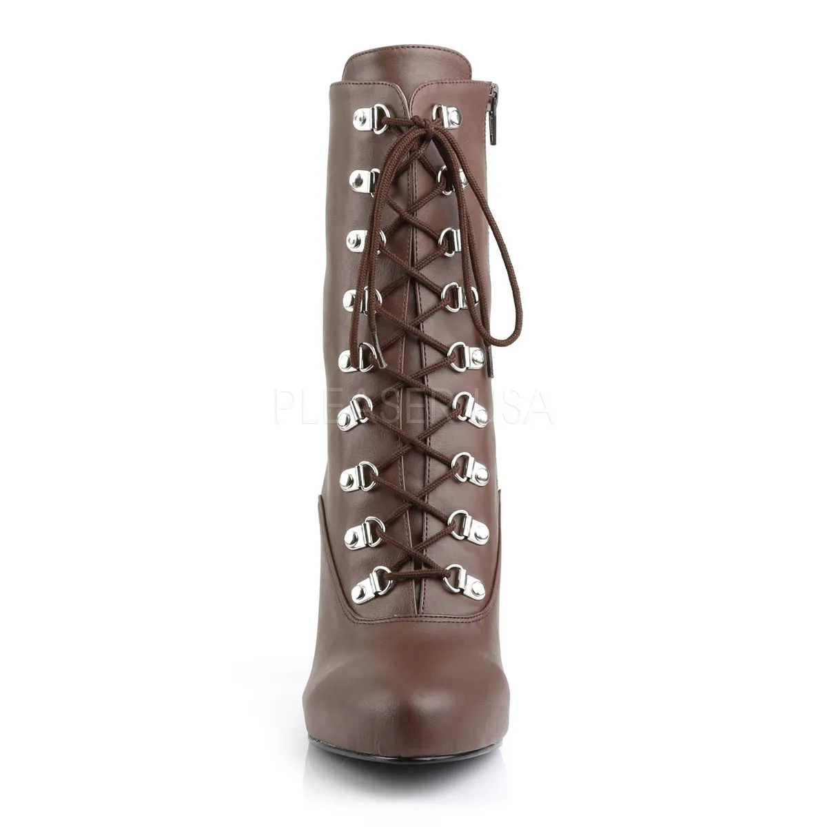 EVE-106  Brown Faux Leather