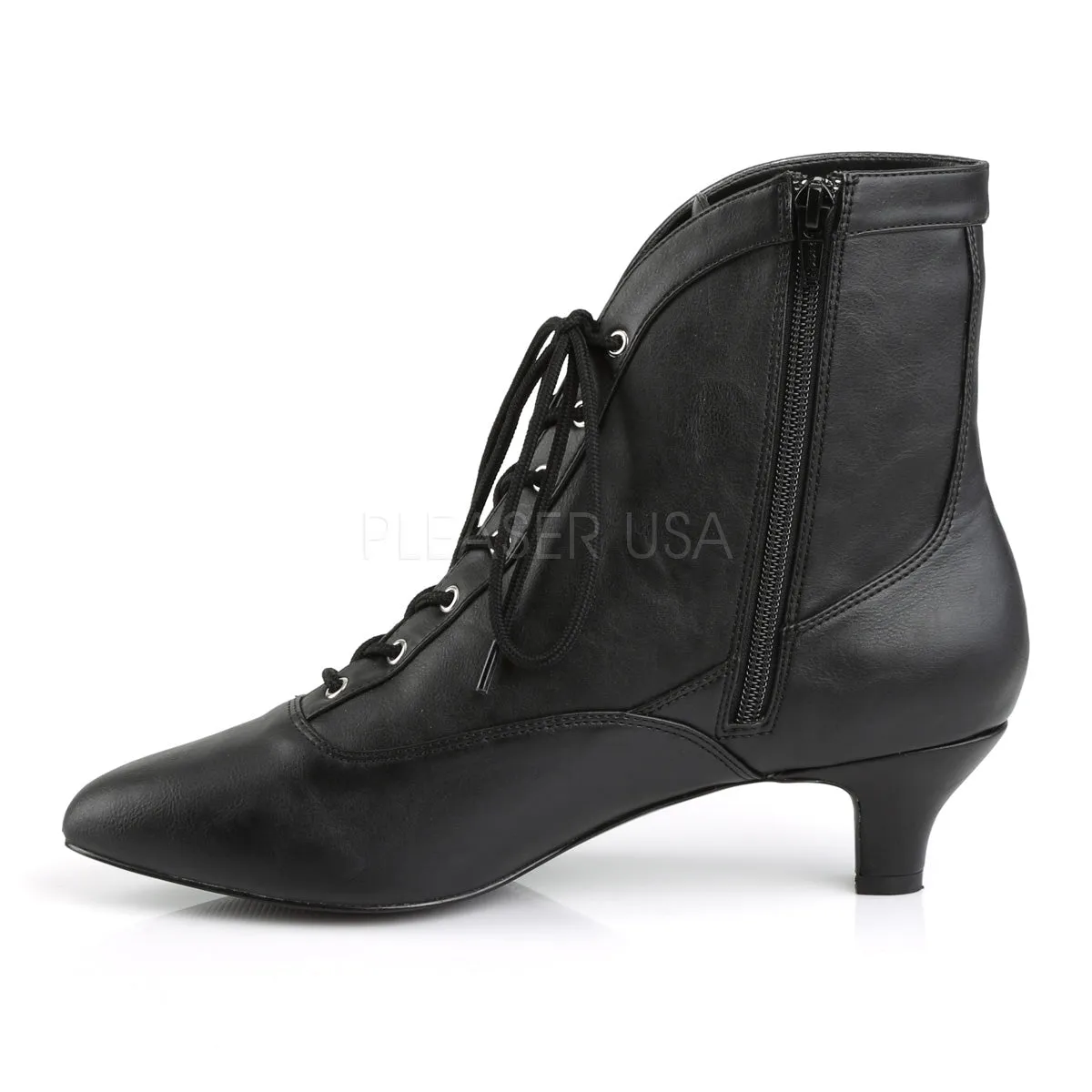 FAB-1005  Black Faux Leather