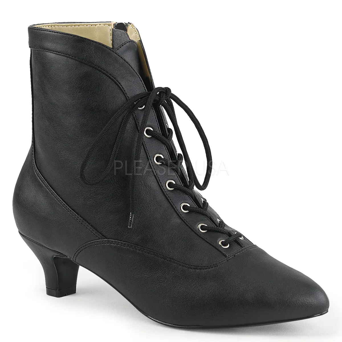 FAB-1005  Black Faux Leather