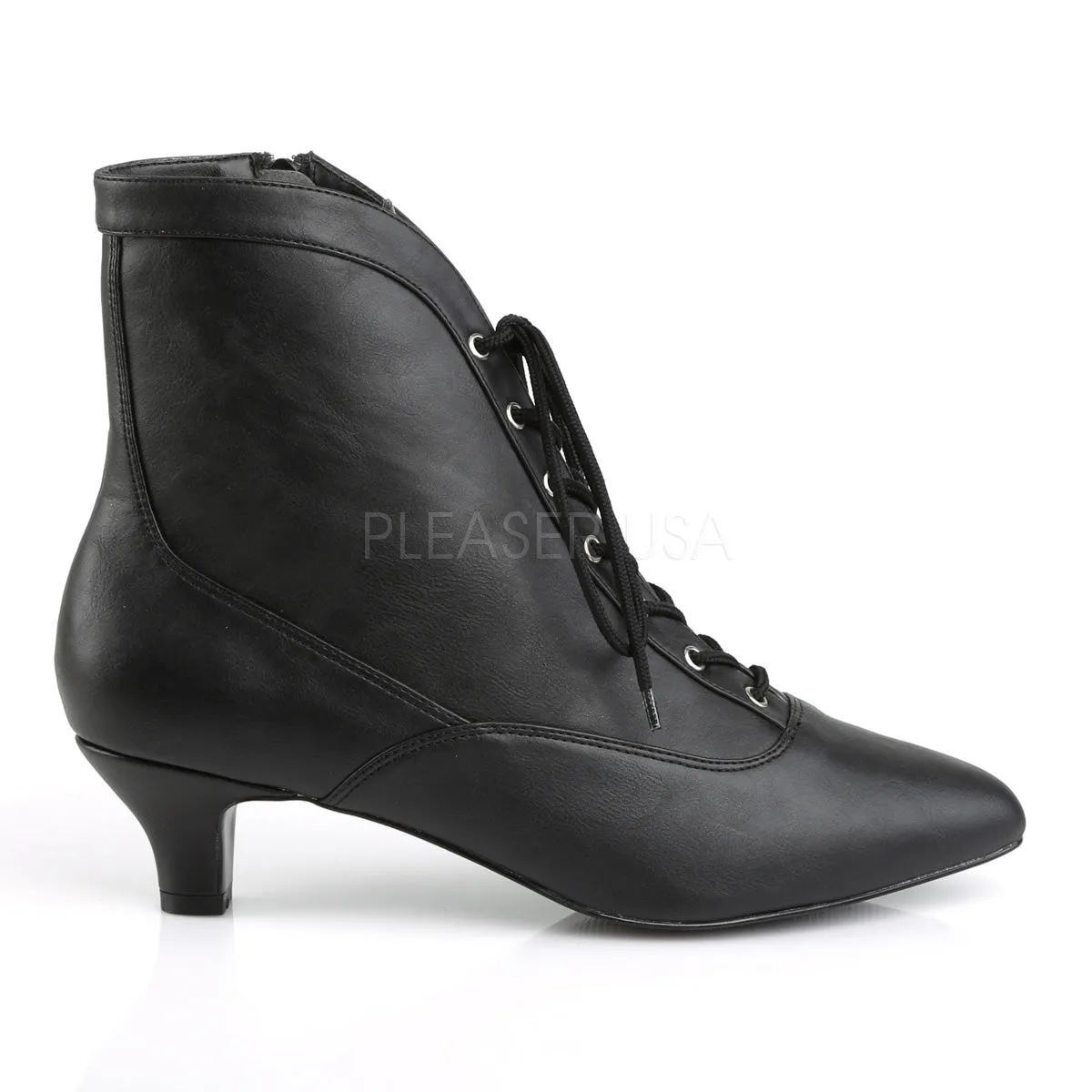 FAB-1005  Black Faux Leather