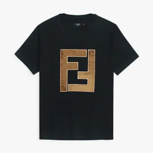 Fendi Embroidered Logo T-Shirt