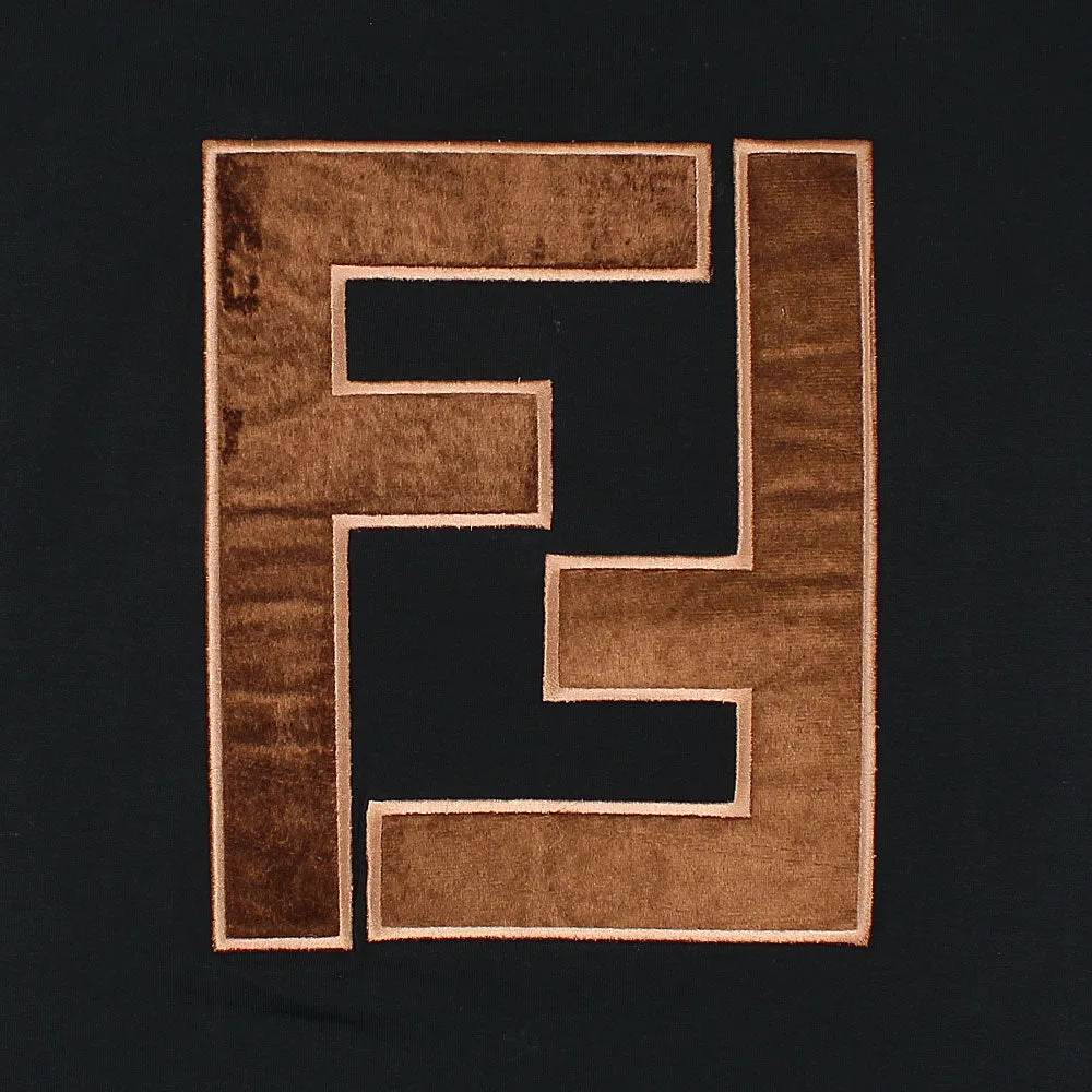 Fendi Embroidered Logo T-Shirt