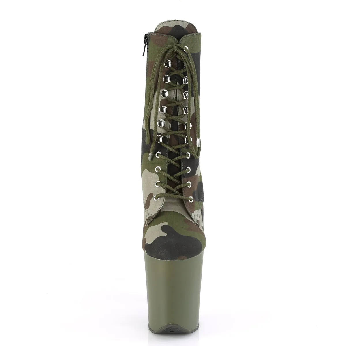 FLAMINGO-1020CAMO  Green Camo Fabric/Dark Olive Matte