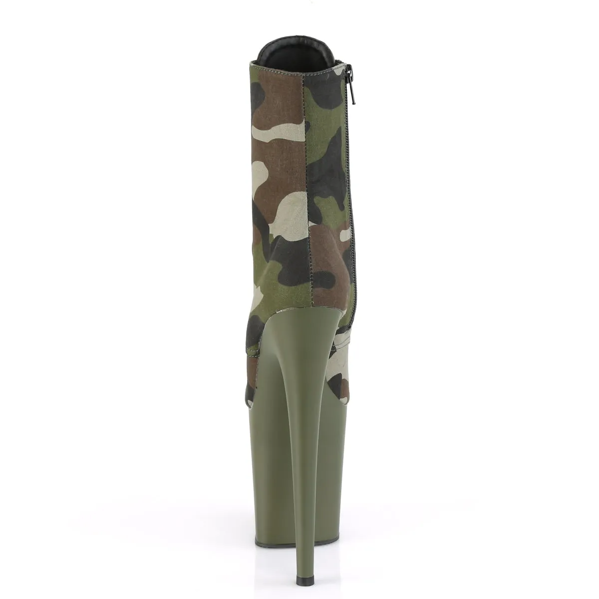 FLAMINGO-1020CAMO  Green Camo Fabric/Dark Olive Matte