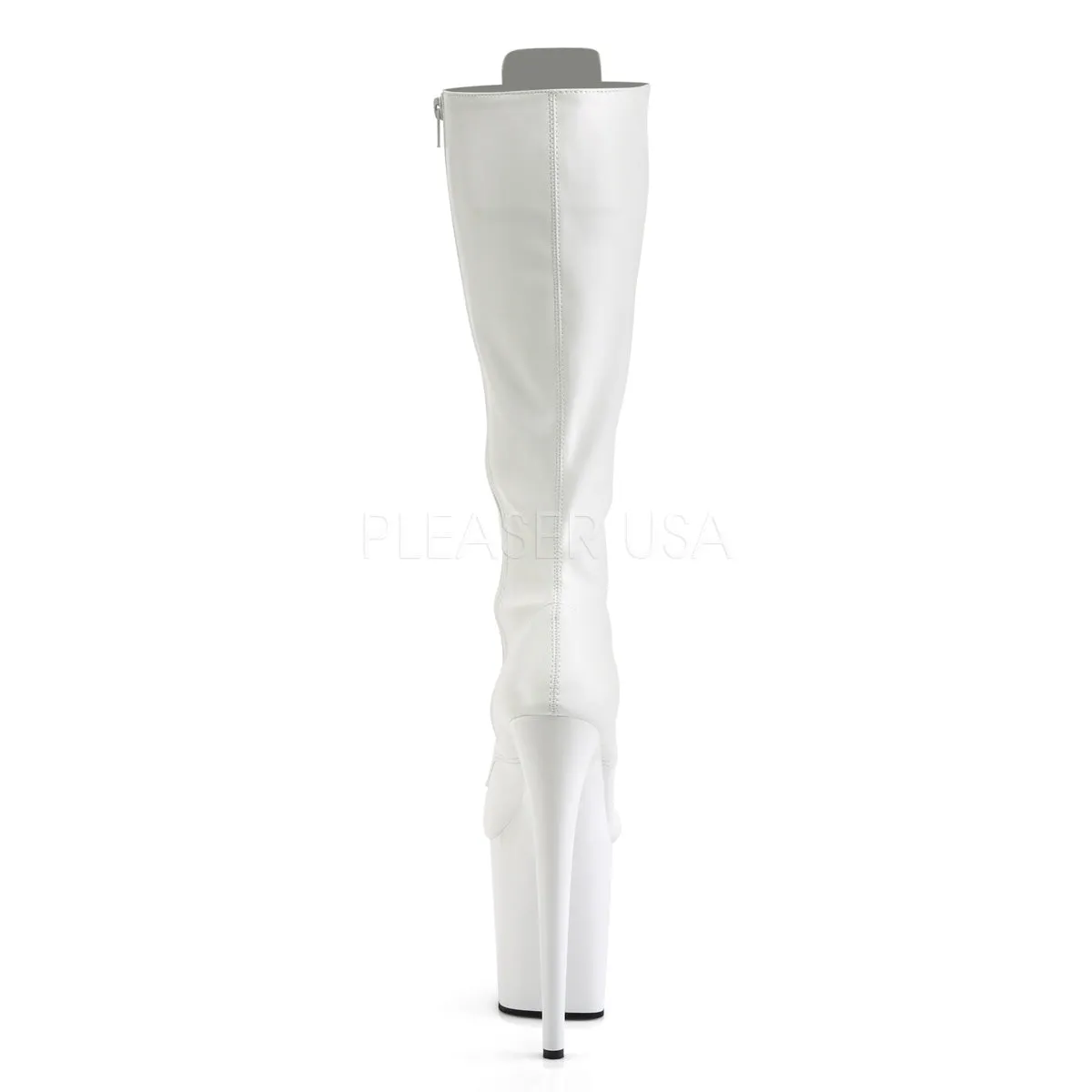 FLAMINGO-2023  White Str Faux Leather/White