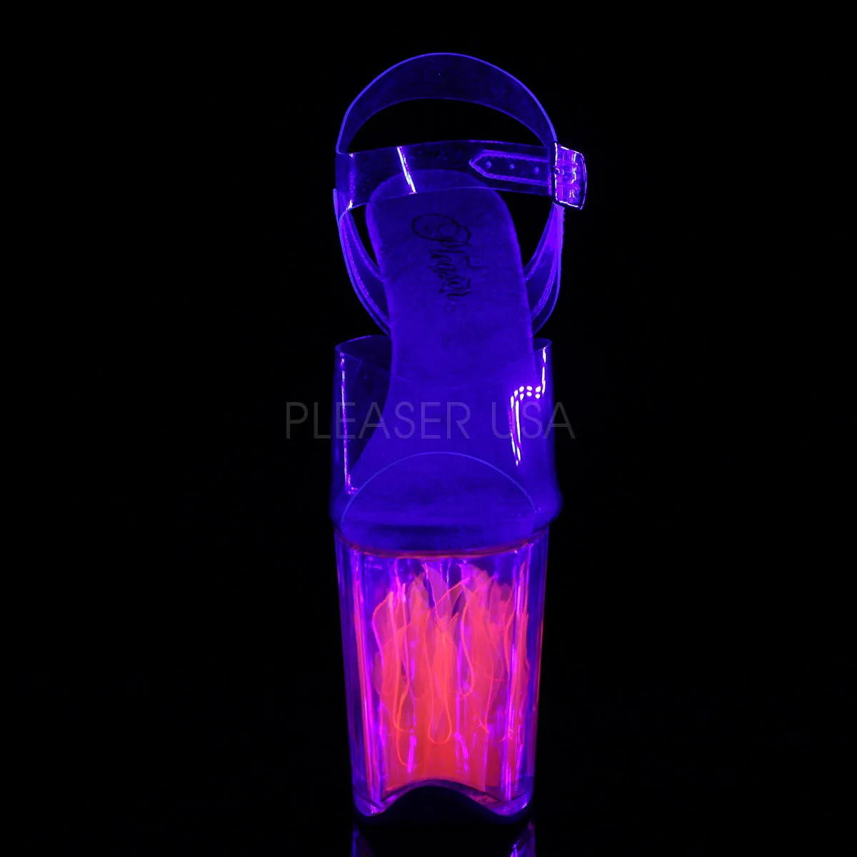 FLAMINGO-808FLM  Clear/Clear-Hot Pink