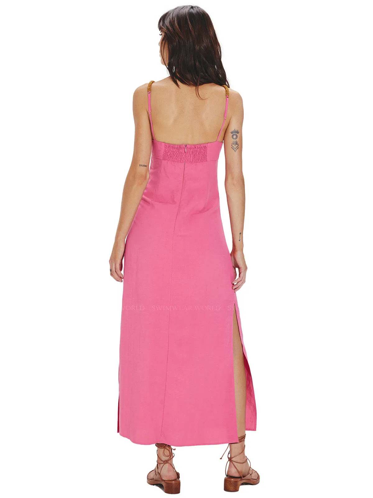 Flora Detail Midi Dress ::RET