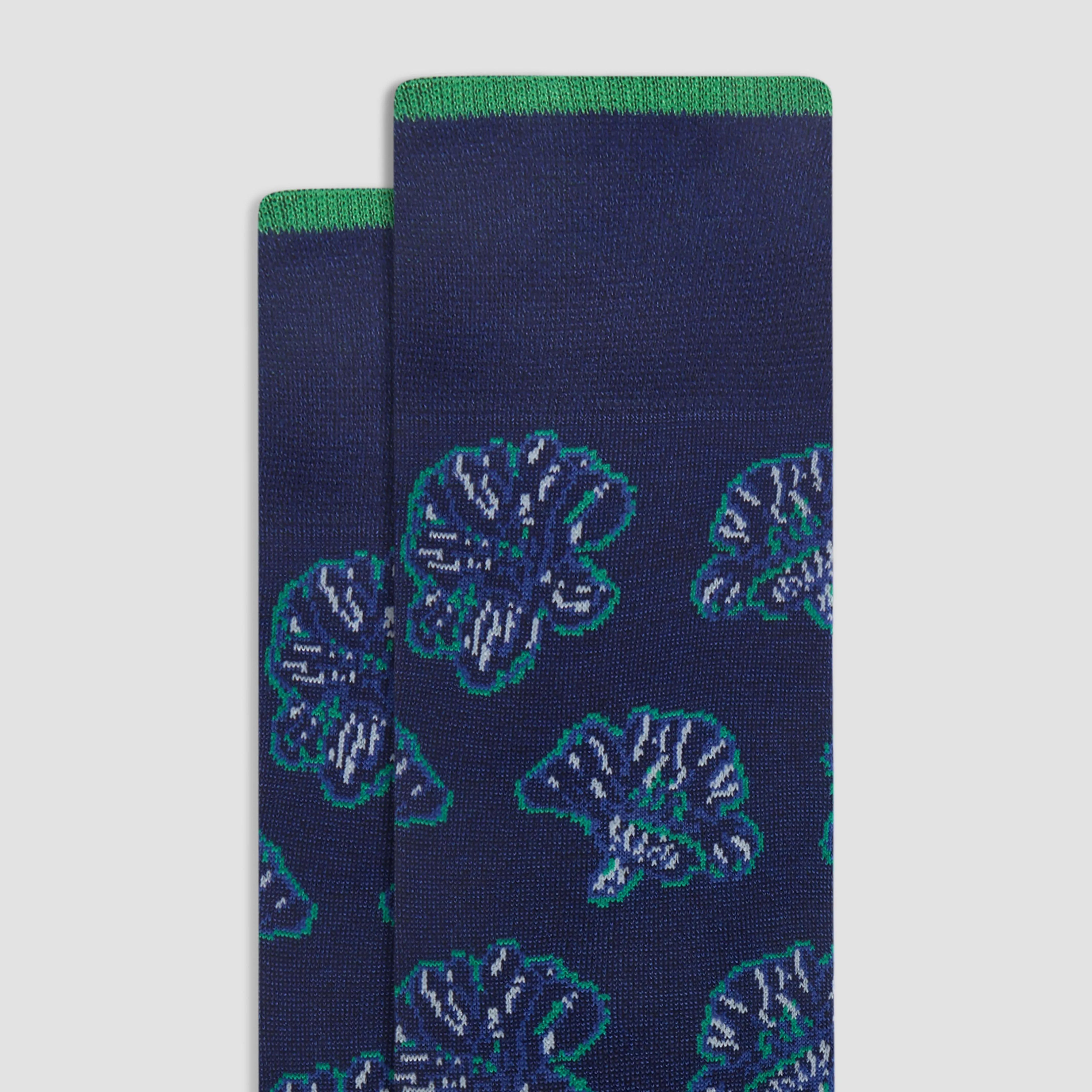 Floral Mid-Calf Socks