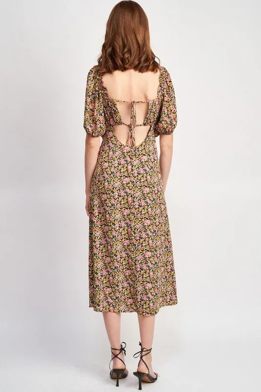 Floral Ruffle Dress