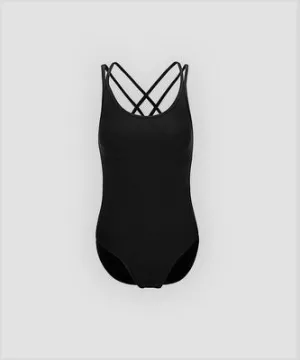 Freed Black Issa Leotard