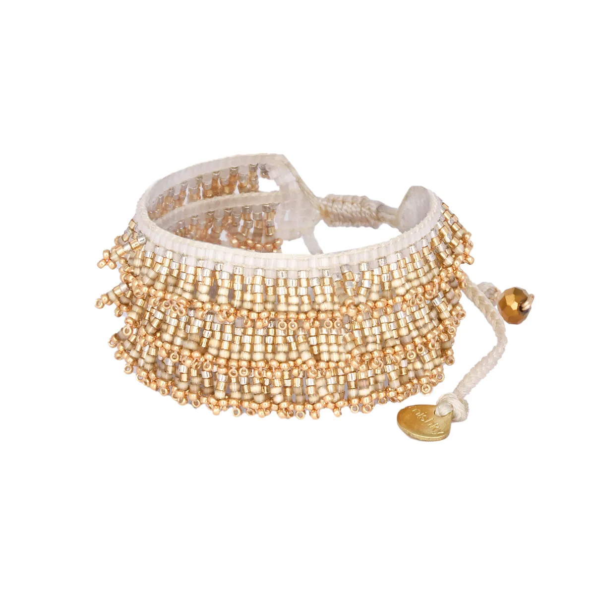 Fringe adjustable bracelet