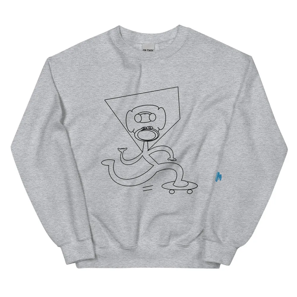 Gabe's "Screamer" Crewneck (Grey)