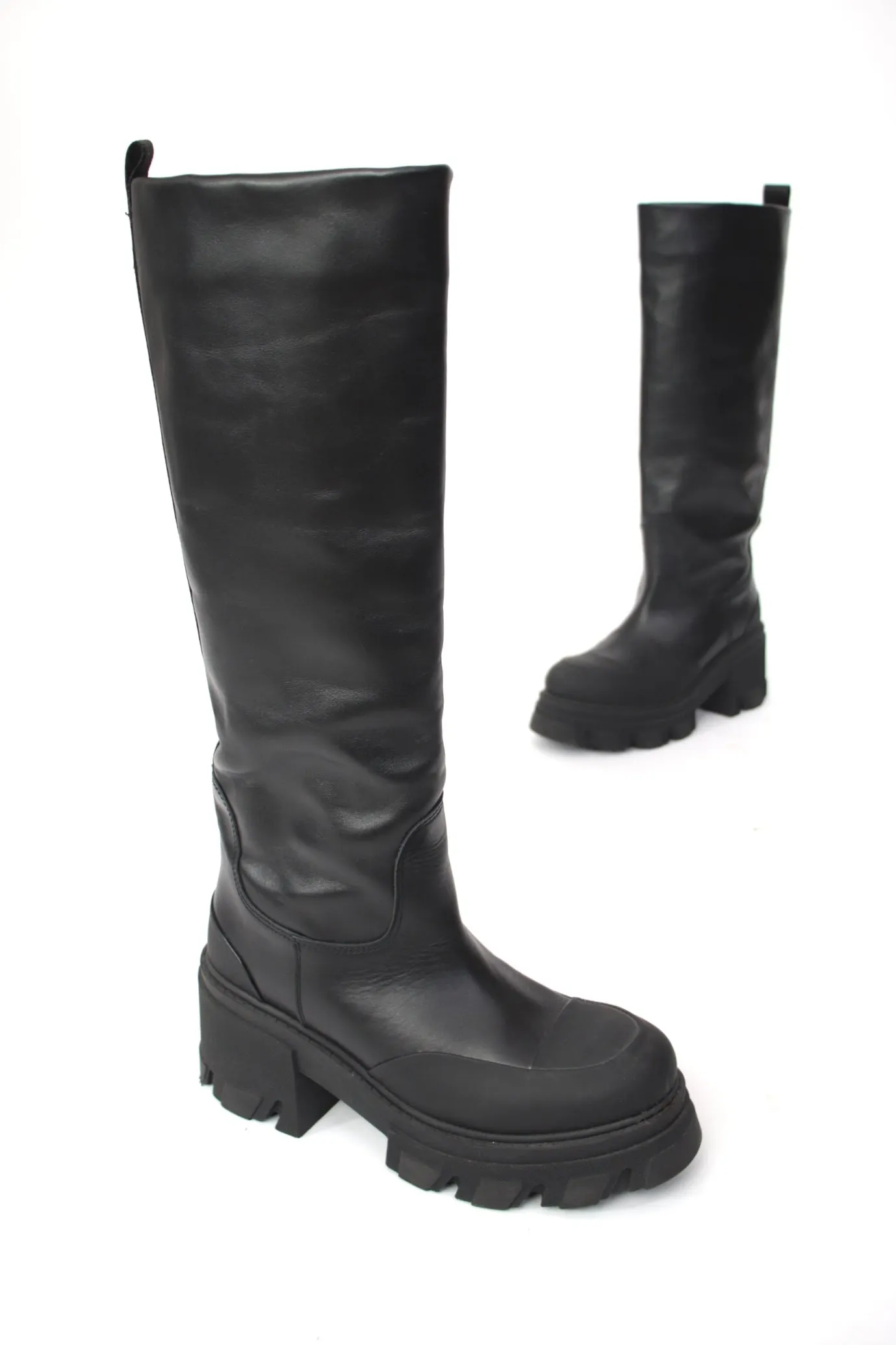 Ganni Tubular Knee-High Boots*