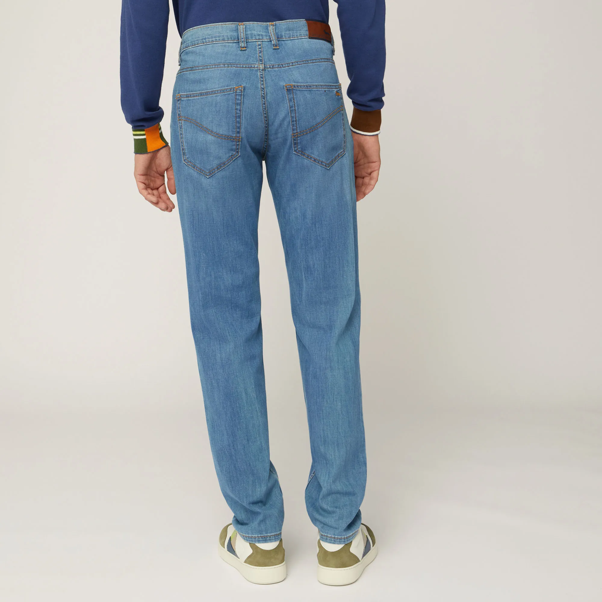 Harmont & Blaine Narrow 5 Pocket Jeans - Denim