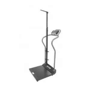 Health O Meter Antimicrobial Platform Scale with Height Rod (power adapter not included) (1EA)