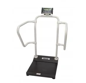 Health O Meter Digital Platform Scale with Handrails, 15¾" x 22" (1EA)